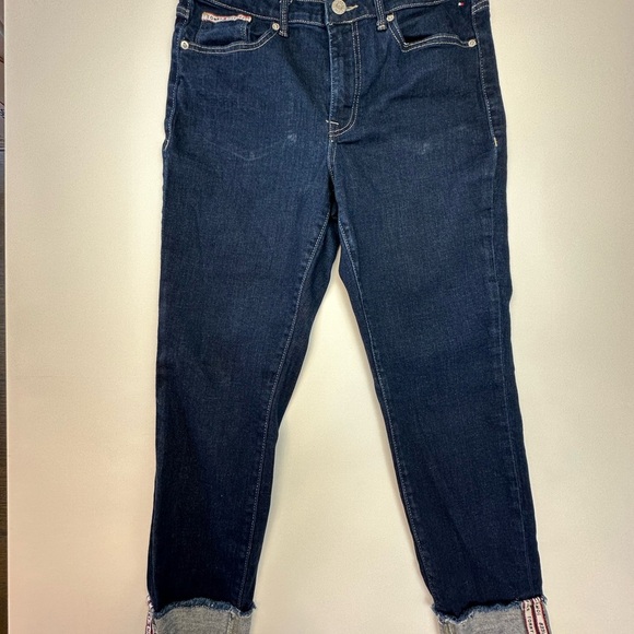 Tommy Hilfiger Blue Ankle Cropped Jeans - Picture 2 of 11